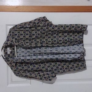 Men's short sleeve button down